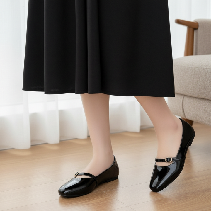 Mary Janes Pumps –Black Elegance